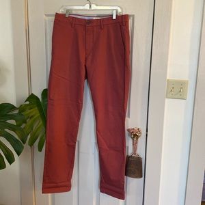 Levi’s Dockers Slim Tapered Red Chino Pants